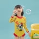 thumbnail image 3 of Traje de baño de una pieza con cremallera para niños y niñas de Disney Mickey Minnie Lotso, protección solar, entrenamiento de natación para niños, ropa deportiva de secado rápido, 3 of 4