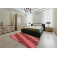 thumbnail image 5 of Ahgly Company Machine Washable Indoor Rectangle Transitional Red Area Rugs, 7' x 9', 5 of 7