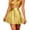 1Gold150, variant on Women's Skirts Carnival Flowy High Waist Elastic Waistband Pleated Flared A Line Casual Dance Skirt Stage Performance Versatile Trendy Skirts