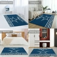 thumbnail image 2 of Football Cowboys Carpet for Home Decoration Soft Comfy Rugs for Bedroom Living Room Bathroom Entrance Non-slip Comfort Mat, 2 of 7