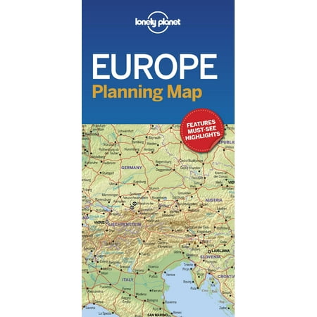 Europe planning map - folded map: 9781786579102 (Best Map Of Europe)