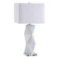 thumbnail image 1 of Coaster Lampe de Table Design Géométrique Contemporain en Blanc, 1 of 2