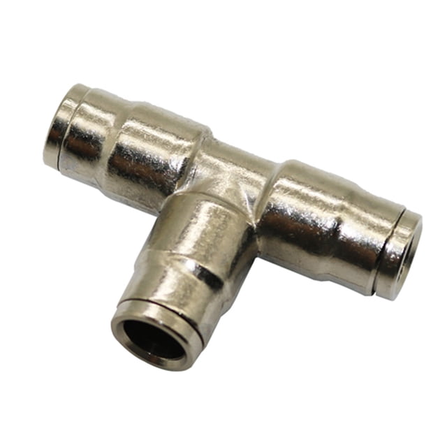 20Pcs 3/8" Quick Connecting Coupling,For Mist Cooling System 3/16" Thread Misting Nozzles T Connector ,Easy to Use