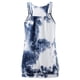 thumbnail image 3 of Camisolas de cuello redondo sin mangas con estampado sexy para mujer Blusa plisada de tubo ahuecado Pompotops  lopia987801, 3 of 3
