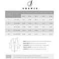 thumbnail image 7 of SHEWIN Hooded Cardigan for Women Oversized Batwing Cardigan Sweater Color Block Patchwork Coat Outwear Black, 7 of 7