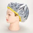thumbnail image 2 of Gorros para el cuidado del cabello Gorro de ducha acondicionador profundo para baño de peluquería (amarillo) Sywqhk Cuidado Belleza, 2 of 8