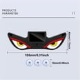 thumbnail image 4 of Solar Powered Devil Eyes Car Sign, Solar Demon Eye Led Car Window Light, Solar & USB-C Rechargeable Wireless Cars Light with Vibration and Lights Sensor, 5 Modes for Cars Trucks Suvs, 4 of 10