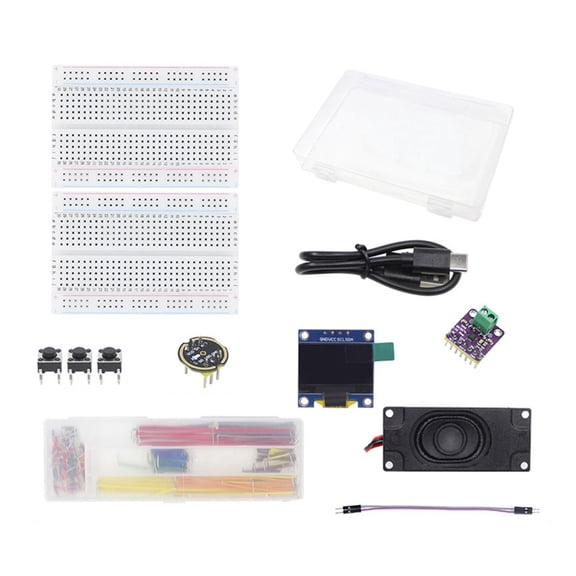 AI Voice Chat Robot Breadboard 0.96 Inch LCD Display Kit for AI Voice Chat Robot - Development Board