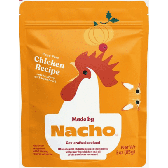 Nacho Cage-free Chicken Recipe cuts in gravy with bone broth