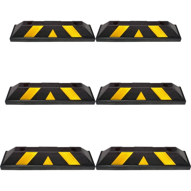 Topes Estacionamiento GUTSTARK HOME Set 6 Uso Rudo Con Antireflejante