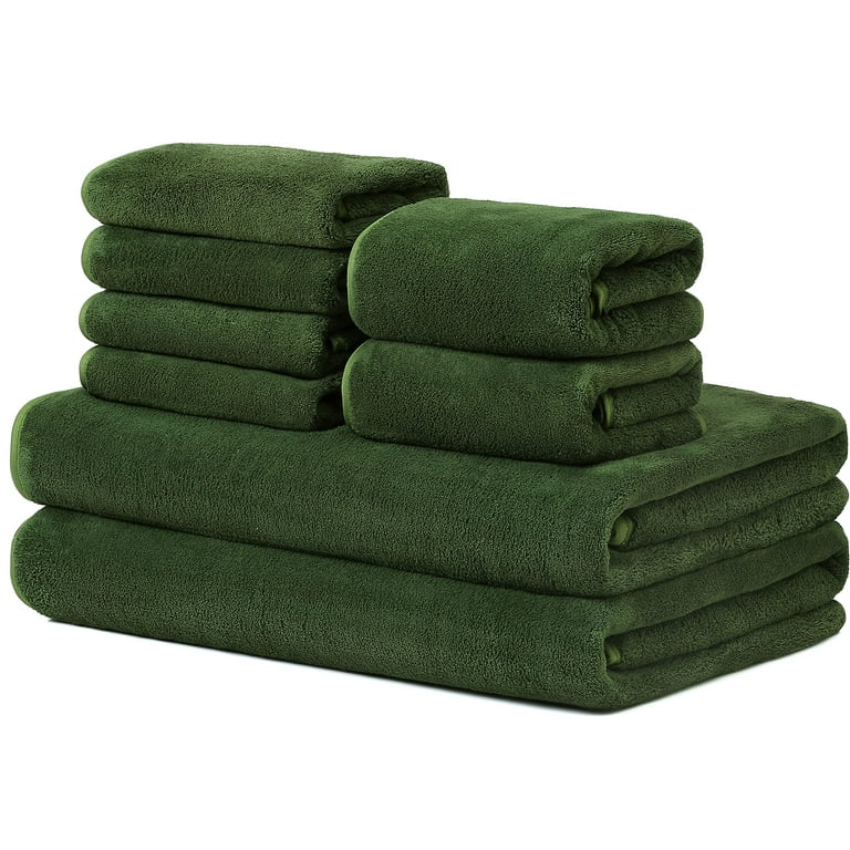 Graceaier Ultra Soft Bath Towel Set - Quick Drying - 2 Bath Towels