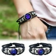 thumbnail image 5 of Wioihee Under $2.00 Men's and Women's Bracelets Twelve Leather Rope Bracelet, 5 of 9