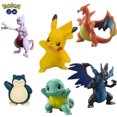 thumbnail image 2 of Figuras de acción de Pokémon para niños, Pikachu, Charmande, Mewtwo, regalo de cumpleaños, modelo Squirtle, regalos de navidad, 2 of 5