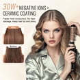 thumbnail image 2 of VEVOR Rotating Hair Dryer Brush Hot Air Styling Brush with 1.5" and 2" Head, 2 of 10