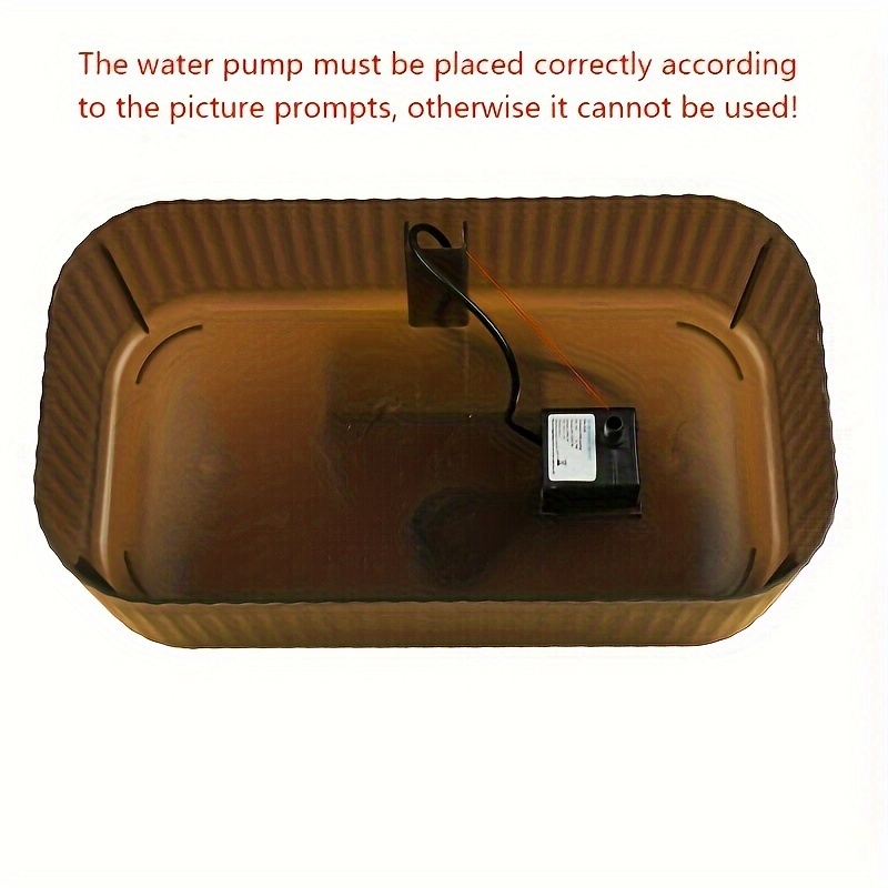 [1pc Automatic Cat Water Fountain] 1pc Automatic Cat Water Fountain With Stainless Steel Food Bowl, Elevated Cat Food And Water Feeder For Indoor Cats