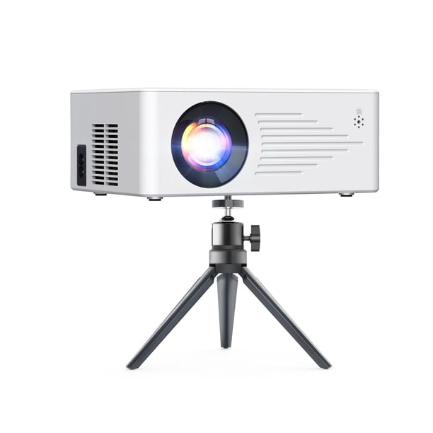 Miniproyector TMY para iPhone portátil 1080P HD con trípode