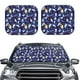 thumbnail image 2 of Balery Cute Shark Parasol para parabrisas de coche de 2 piezas | Parasol plegable para parabrisas delantero de coche para la mayoría de sedanes-Medium, 2 of 6