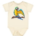 thumbnail image 3 of Inktastic Blue and Gold Macaw Parrot Boys or Girls Baby Bodysuit, 3 of 5