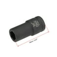 thumbnail image 2 of Uxcell Deep Impact Socket 3/4" Drive 19mm 6Point Chrome Molybdenum Steel Black, 2 of 5