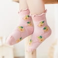 thumbnail image 4 of Spring summer Baby girl Breathable baby Socks flanged knitted socks baby socks girls mid-tube socks, 4 of 5