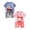 A-Red & Watermelon Red (4PC), variant on mgoYE Baby Clothes for Boys 3 6 12 18 24 Months 3T 4T 5T 6T 7T 8T Girls Outfit Letter Print Short Sleeve Shirt Top Shorts Set 4Pcs Toddler Clothes Boys Size 7-8 Years
