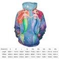 thumbnail image 2 of Cartoon Mermaid Seaweed 3D Print Hoodie Men Women Autumn Thin Pullover Sweatshirt Vintage Streetwear Tops, 2 of 6