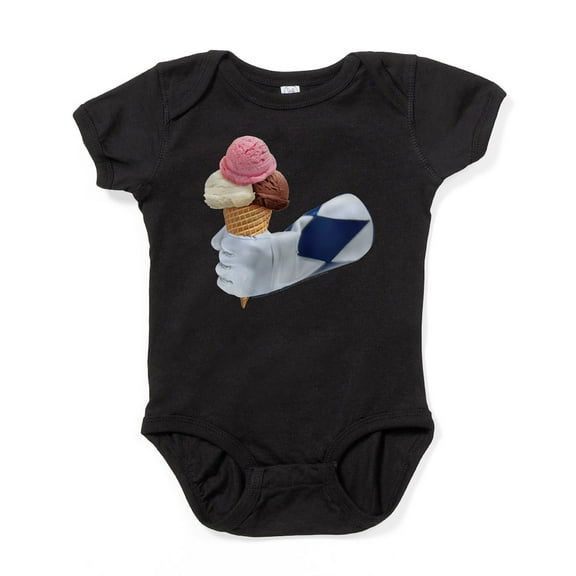 CafePress - Power Rangers Holding Ice Cream - Cute Infant Bodysuit Baby Romper - Size Newborn - 24 Months