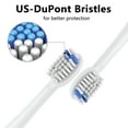 thumbnail image 2 of Replacement Toothbrush Heads for Waterpik Sonic-Fusion Electric Toothbrush, Fits SF 01/02/03/04, 4 Pack, 2 of 6