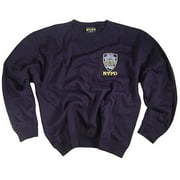 NYPD Sweatshirt Blue Crewneck Gear Gifts Merchandise Police Uniform Womens Mens Apparel