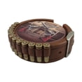 thumbnail image 4 of DWK Last Call 5-Piece Kitchen Bar Decor Coasters, 4 of 5