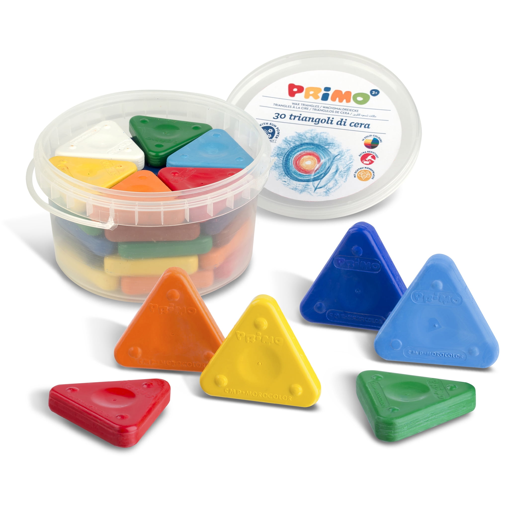 Primo Triangle Crayons, Pack Of 30 - Walmart.com