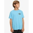 thumbnail image 4 of Quiksilver Kids' Boys' Youth T-Shirt Retro Waves Short Sleeve Crewneck Tee (Small, Azure Blue), 4 of 4