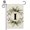 I, variant on Alphabets Garden Flag 12x18 Inch Double Sided Welcome Flax Garden Flag Outdoor Outside Patio Farmhouse Alphabets Yard Decoration