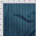 thumbnail image 2 of oneOone Polyester Lycra Fabric Leaves & Floral Block Fabric Prints By Yard 56 Inch Wide, 2 of 4