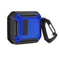 thumbnail image 2 of Dteck Case for Apple AirPods 2nd Generation,Shockproof Military Hard PC Case Lock Cover with Keychain for Airpods 2nd Gen / 1st Gen,Blue, 2 of 7