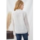 thumbnail image 1 of ABPHQTO Camisa blanca con ribete de ganchillo con patrón de puntos suizos para niñas pequeñas para mujer, 1 of 5