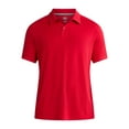 thumbnail image 4 of Athletic Works Men's and Big and Tall Men's Active Mesh Polo Shirt, Size XS-5XL, 4 of 5
