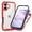 Red, variant on for iPhone 17 Case with Screen Protector, Shockproof Soft TPU Bumper Rugged Clear Hard PC Back Shell Anti-Scratch All-inclusive Cover for iPhone 17, Red