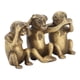 thumbnail image 1 of Estatua de tres monos figuras de mono 3 estatuas de monos sabios Figuras de mono Esculturas de animales decorativas para el hogar para la oficina para el hogar ANGGREK Otros, 1 of 8
