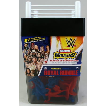WWE Wrestling Micro Maulers Series 1 Bucket of Superstars! Royal