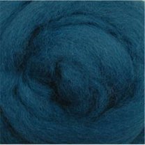 Wistyria Editions 100% Wool Roving - Lagoon, 14"