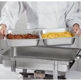 thumbnail image 4 of Soro Essentials- Full Size 2-1/2" Deep 24 Gauge Stainless Steel Divided Anti-Jamming Steam Pan- Restaurant Divided Steam Table Pan Commercial Catering Food Pan for Commercial Kitchen Supplies, 4 of 6