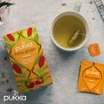 thumbnail image 6 of Pukka Three Ginger Organic Herbal Tea, Turmeric, Caffeine-Free, Tea Bags 20 Count Box, 6 of 9