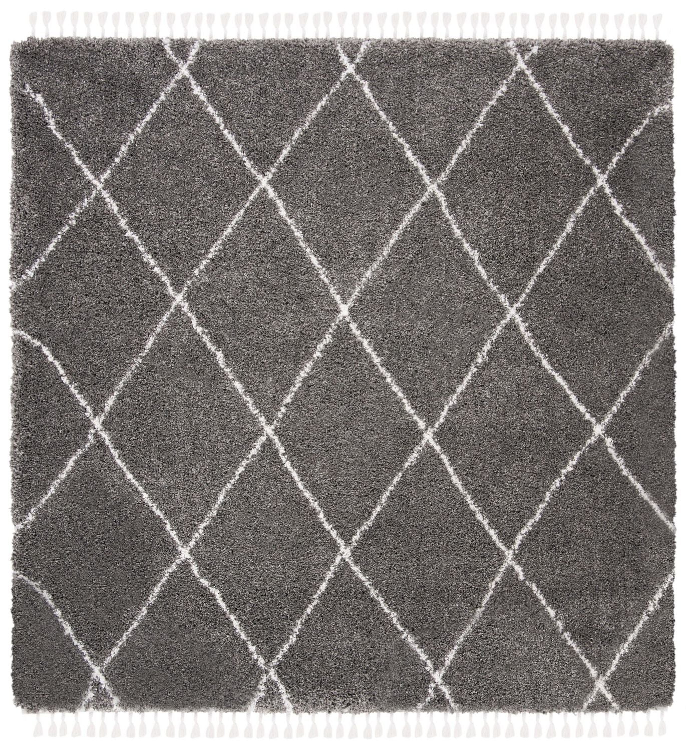 Safavieh Moroccan Fringe Alastar Geometric Shag Area Rug