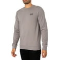 thumbnail image 2 of EA7 Logo Sweatshirt, Grey, 2 of 5