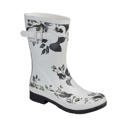 mid calf rain boots walmart