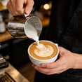 thumbnail image 6 of Stainless Steel Milk Frothing Pitcher with Measurement Scale for Latte Art and Cappuccino Preparation, 6 of 7