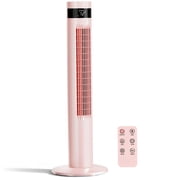Antarctic Star Tower Fan Portable Electric Oscillating Fan Quiet Cooling Remote Control Standing Bladeless Floor Fans 3 Speeds Wind Modes Timer Bedroom Office (36''43 inch)