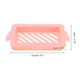 thumbnail image 4 of Unique Bargains 1 Pc Soap Dish High Elastic Mesh Soap Holder for Bathroom Pink, 4 of 6