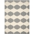 thumbnail image 3 of Safavieh Courtyard Elwyn Geometric Indoor/Outdoor Area Rug, Beige/Anthracite, 9' x 12', 3 of 10
